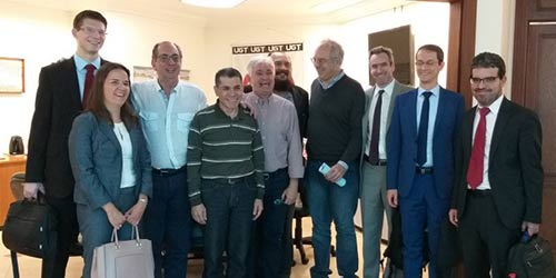 UGT recebe representantes do FMI